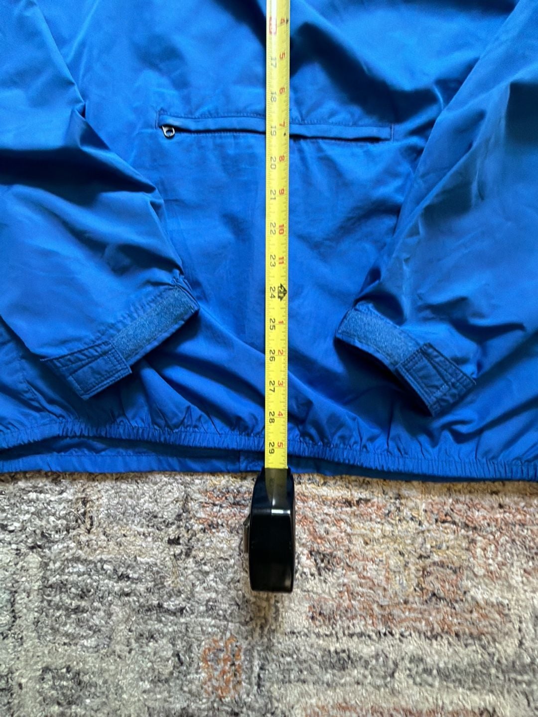 Vintage Polo Sport Ralph Lauren Blue Full Zip Windbreaker Jacket XL 10
