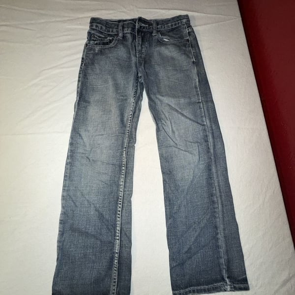 Flypaper Straight Leg Denim Jeans Size 10 Blue