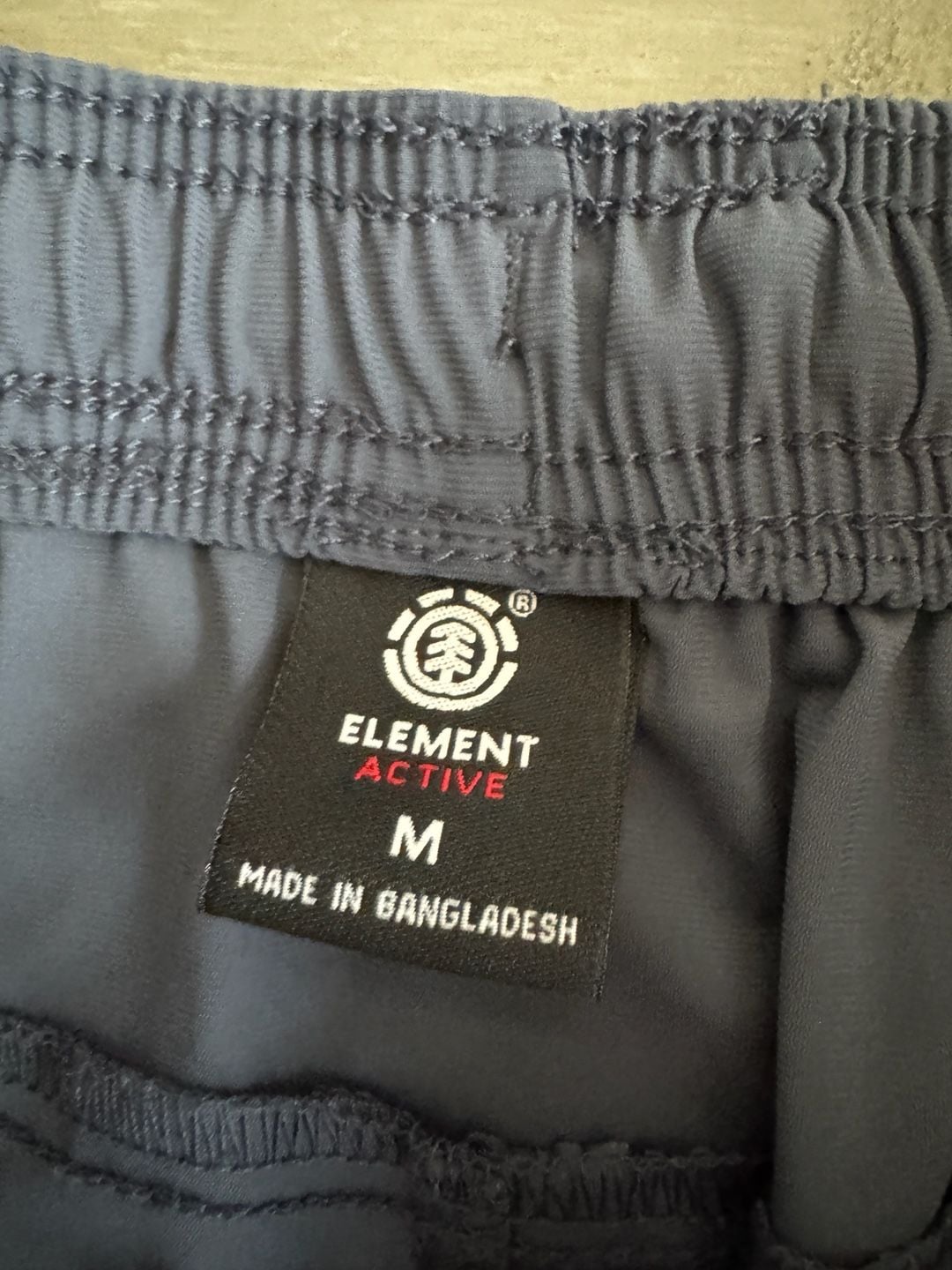 Element Active Men's Gray Athletic Workout Shorts with Zipper Pockets Size M 4