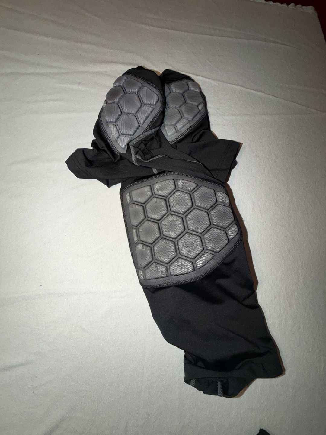 Adidas Climacool Padded Football Compression Shirt and Shorts Set Black 12