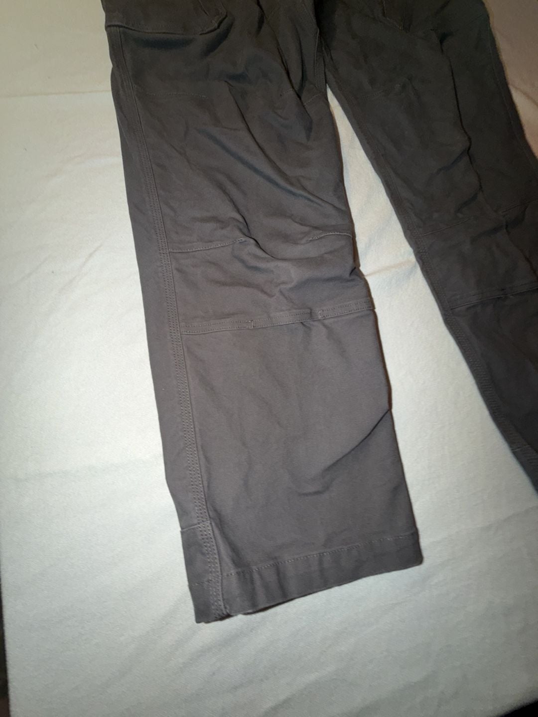 Guide Gear Gray Canvas Cargo Utility Work Pants 4