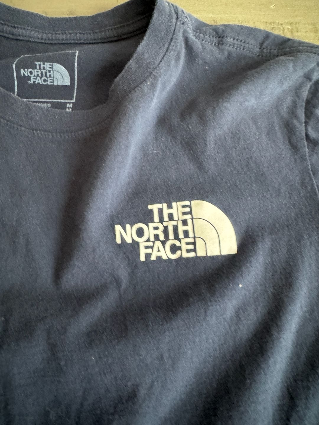 The North Face Short Sleeve Graphic T-Shirt Navy Men's Medium 5