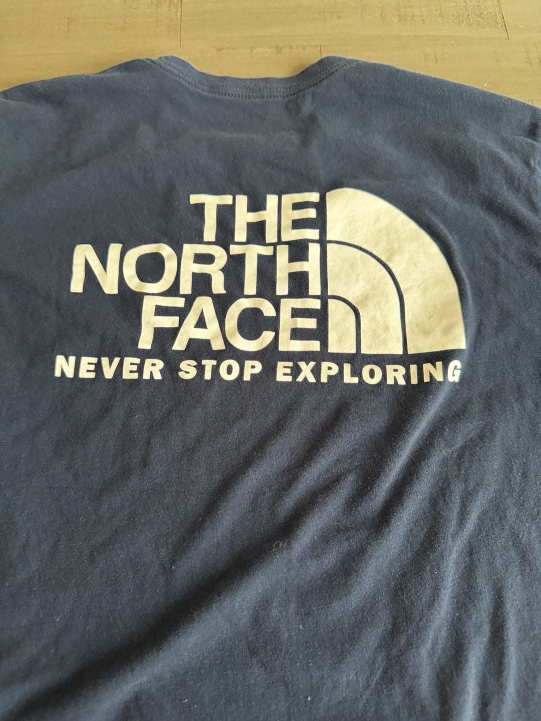 The North Face Short Sleeve Graphic T-Shirt Navy Men's Medium 6