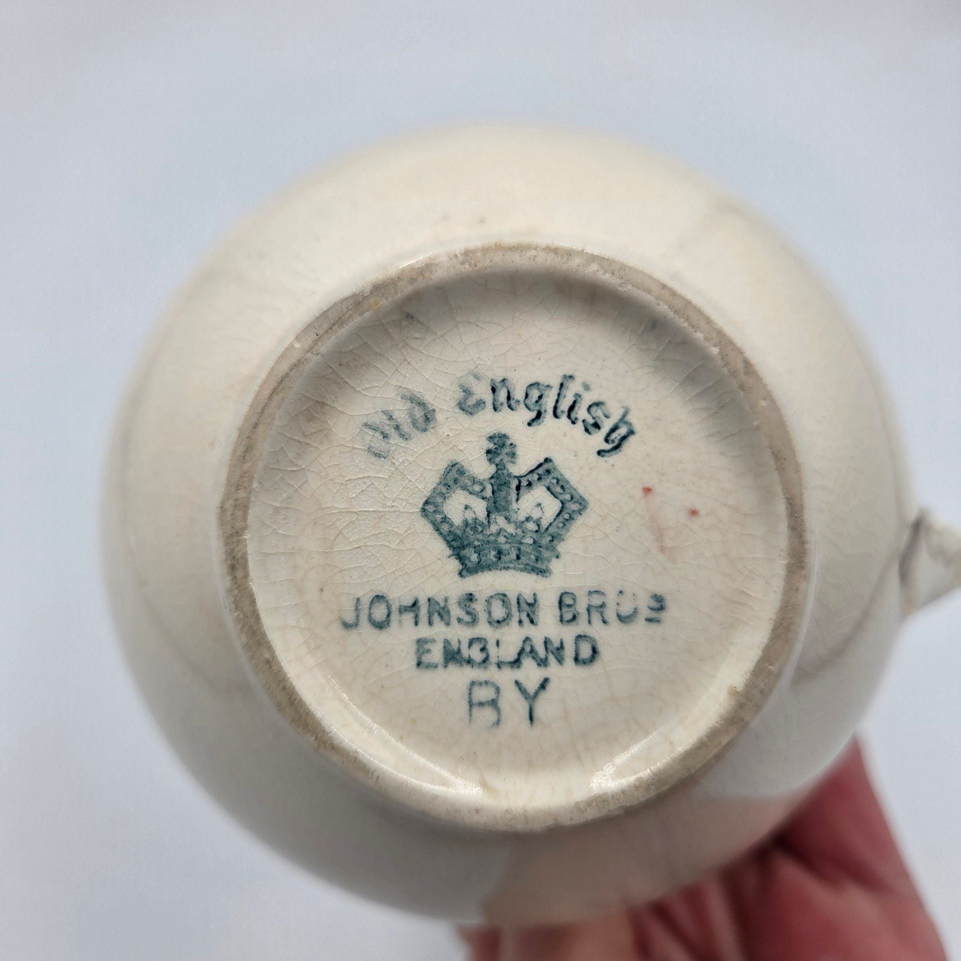Johnson Brothers Eastbourne Old English Creamer Pitcher Floral Pattern 7
