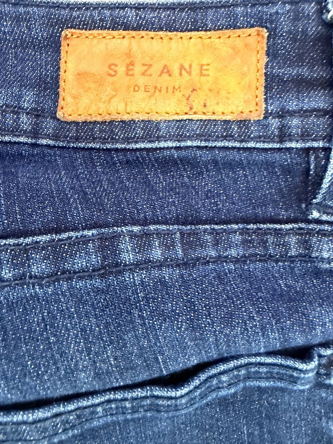 Sezane Denim Dark Wash Skinny Jeans Size 25 8