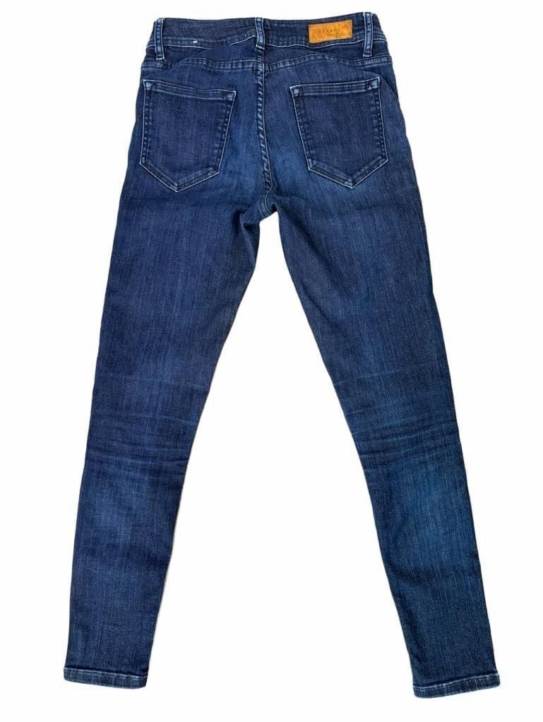 Sezane Denim Dark Wash Skinny Jeans Size 25 3