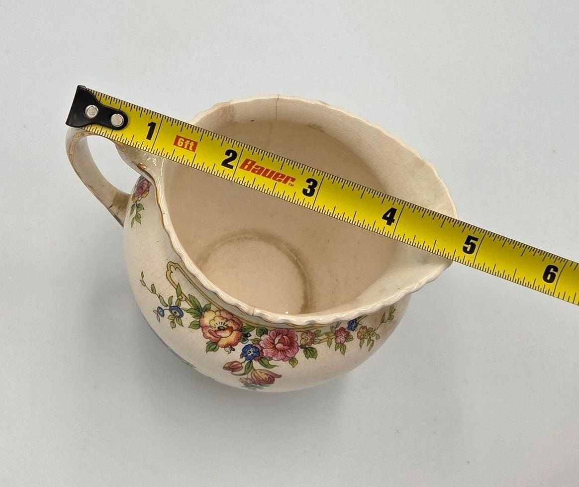 Johnson Brothers Eastbourne Old English Creamer Pitcher Floral Pattern 6