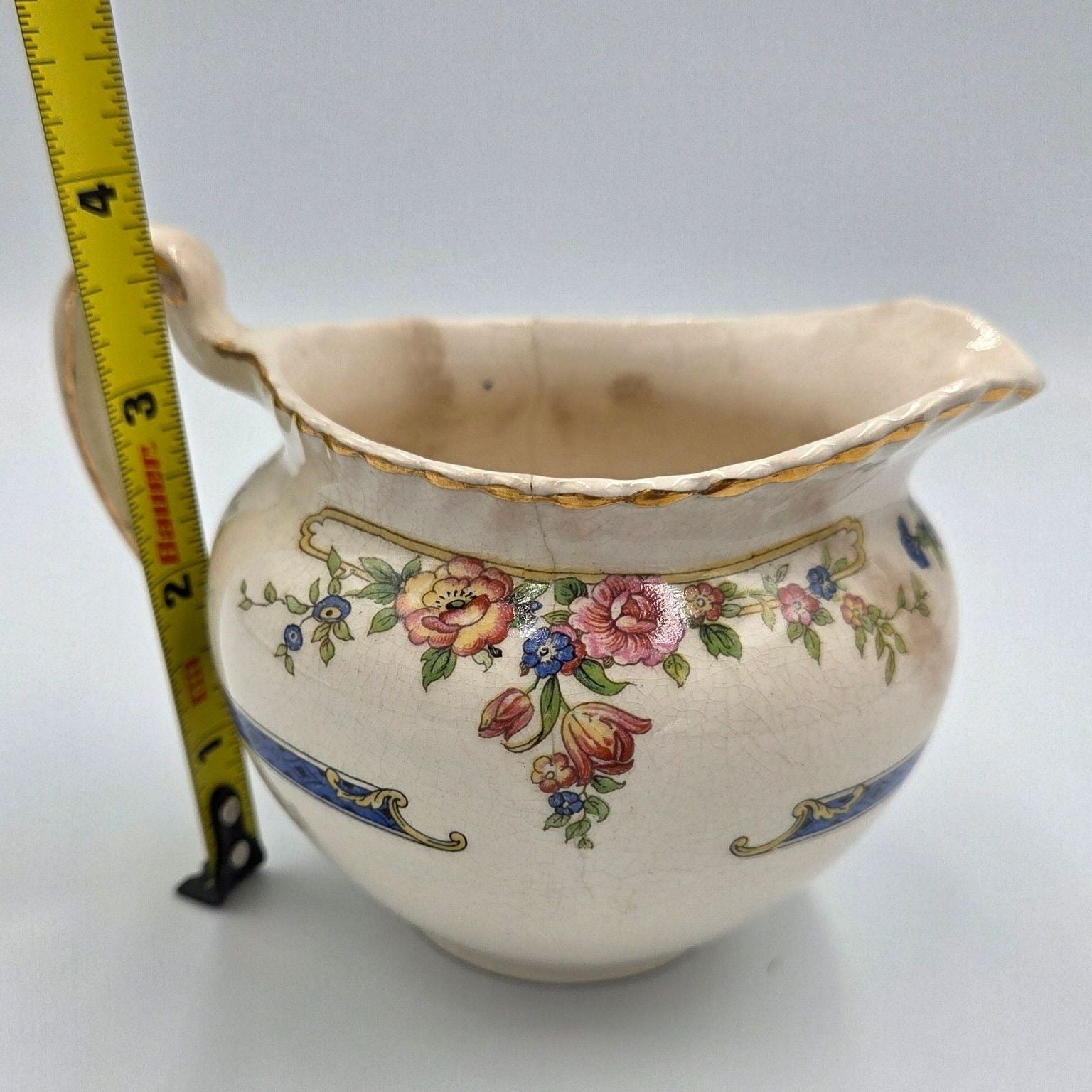 Johnson Brothers Eastbourne Old English Creamer Pitcher Floral Pattern 5