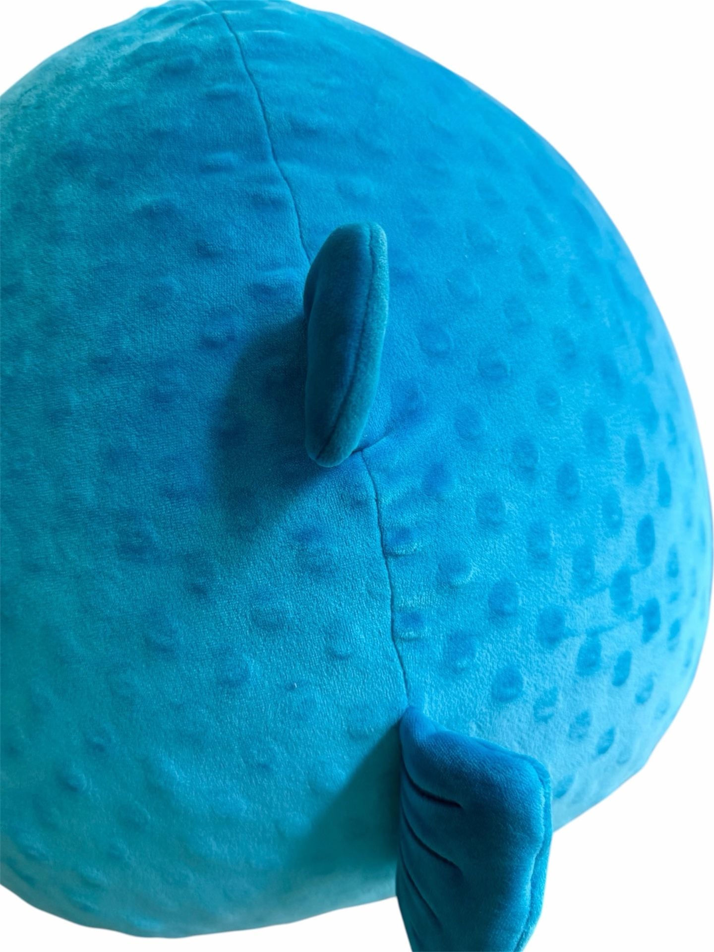 Squishmallows 12 Inch Refalo Blue Pufferfish Plush Textured Dot Stuffed Animal 5