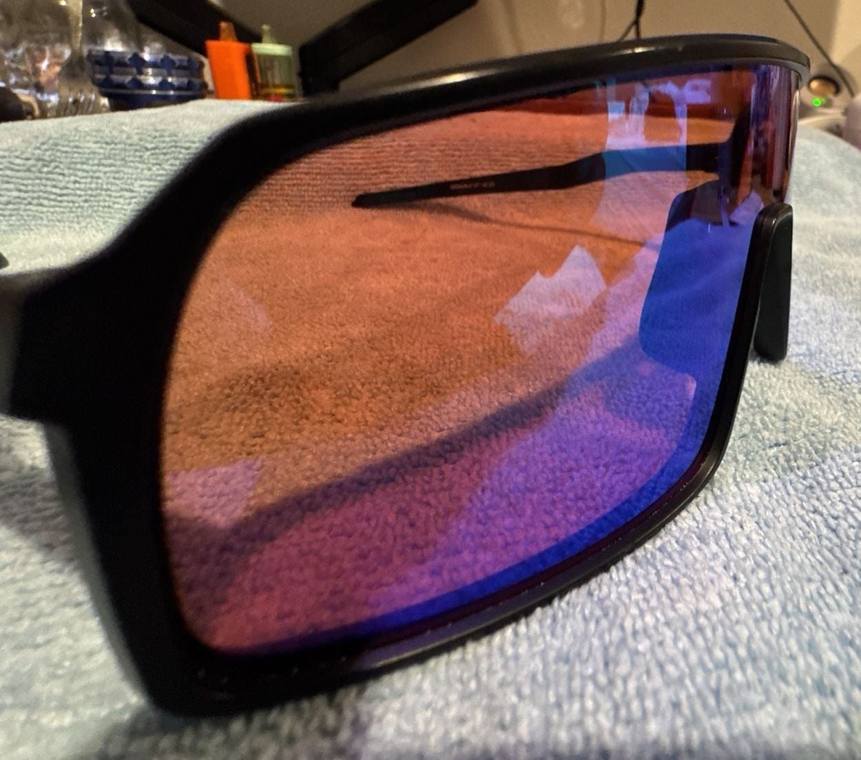 Oakley Sutro OO9406-A137 Shield Sunglasses Matte Black Frame 8