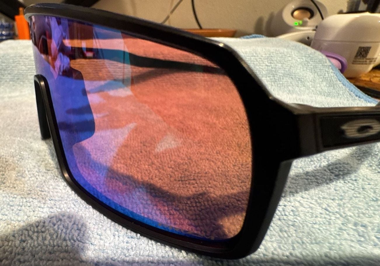 Oakley Sutro OO9406-A137 Shield Sunglasses Matte Black Frame 9