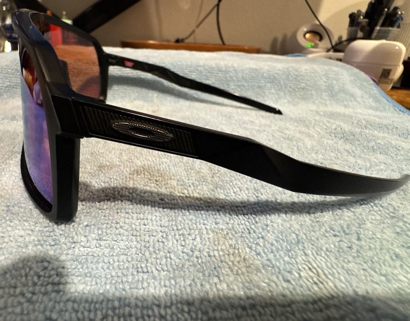 Oakley Sutro OO9406-A137 Shield Sunglasses Matte Black Frame 7