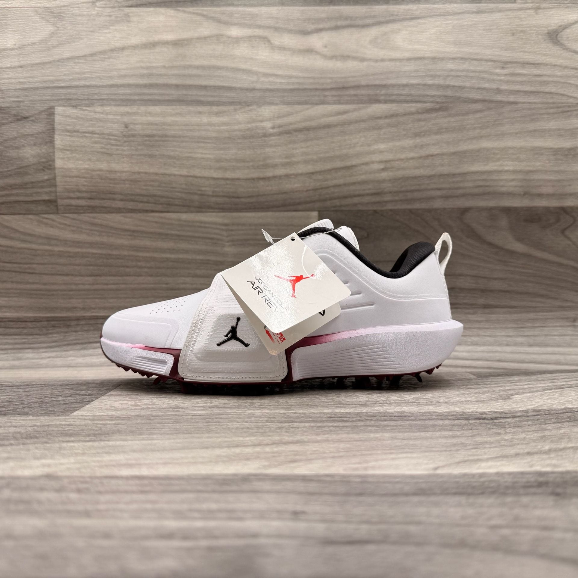 Nike Air Jordan Rev Golf Shoes White Team Red Black FV6338-104 12
