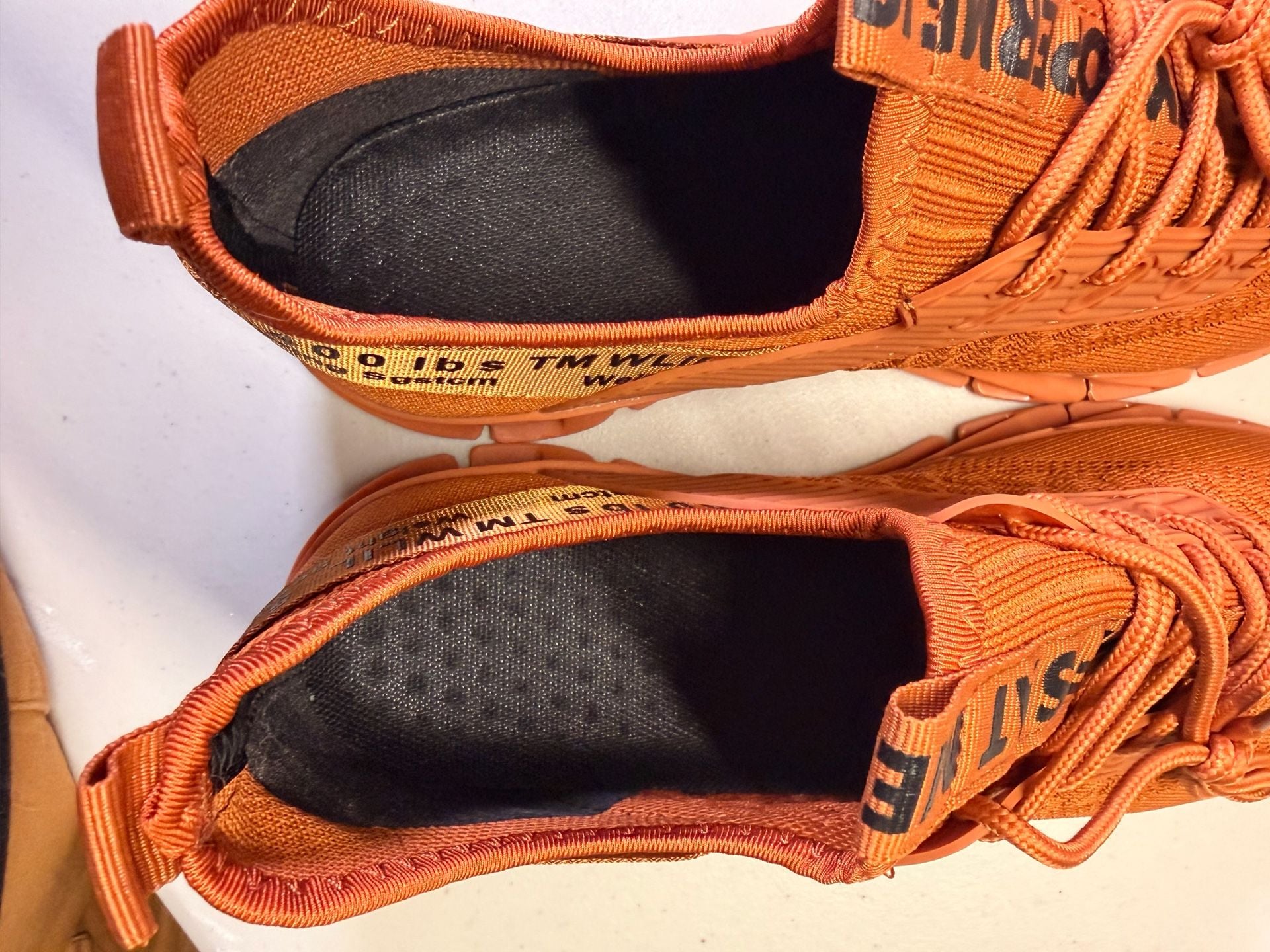 Sneakers Height Boost Shoes Men 9 Breathable Blade Sole Running Shoes Orange 12