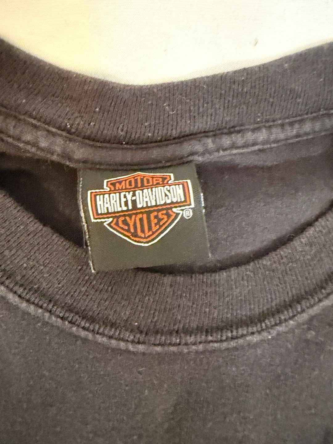 Vintage Harley Davidson Double Sided Graphic T-Shirt Old School Our Rules 4