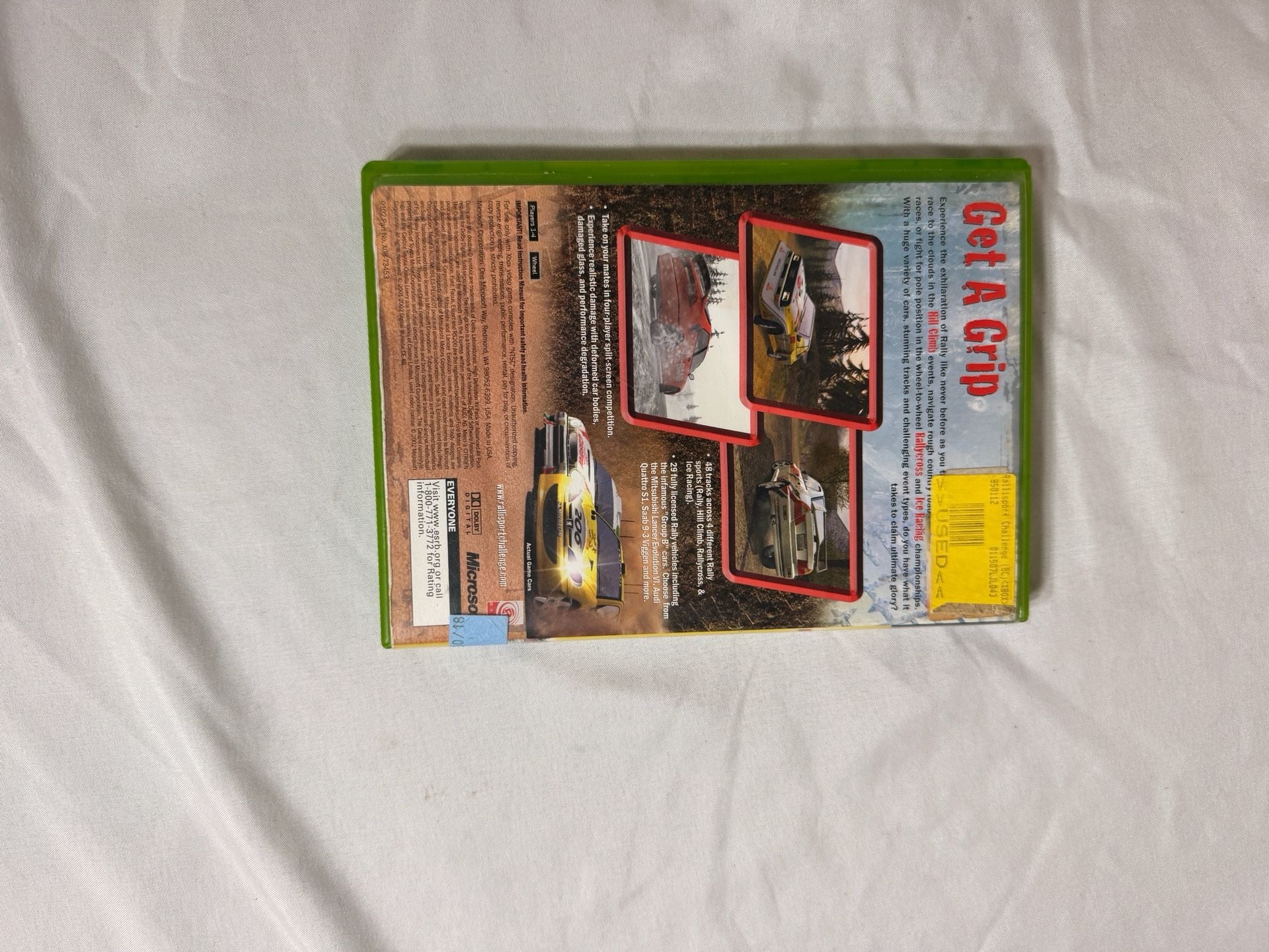 RalliSport Challenge Microsoft Xbox Video Game 2