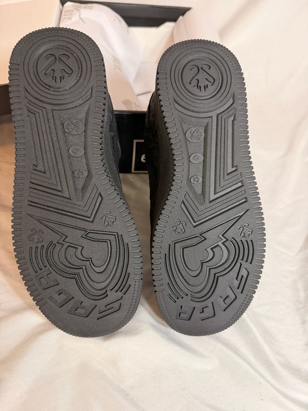 Sadboy Saga Skywalker V2 Black Sneakers Size 6 8