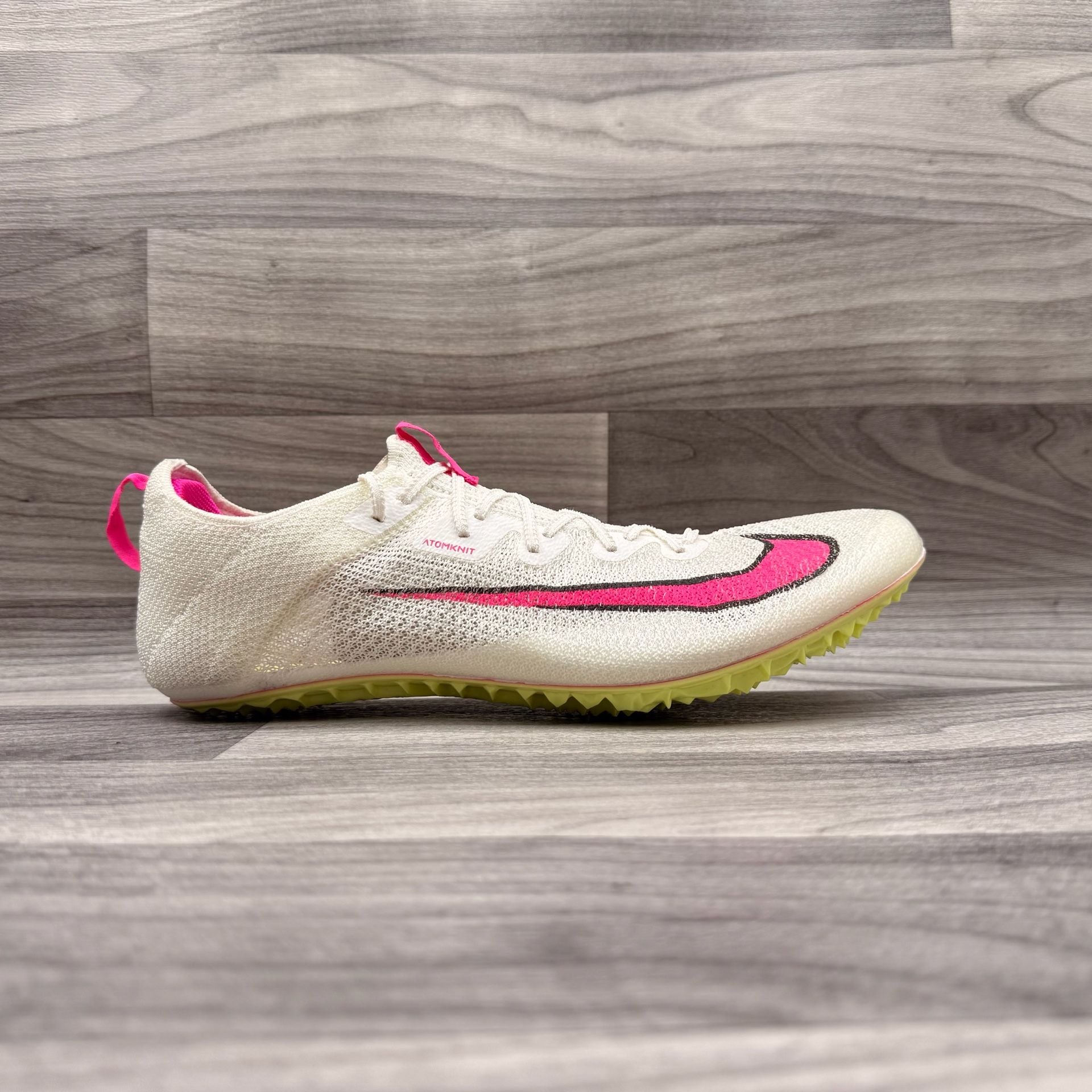 Nike Zoom Superfly Elite 2 Track Spikes Sail Fierce Pink CD4382-101 Size 15 11