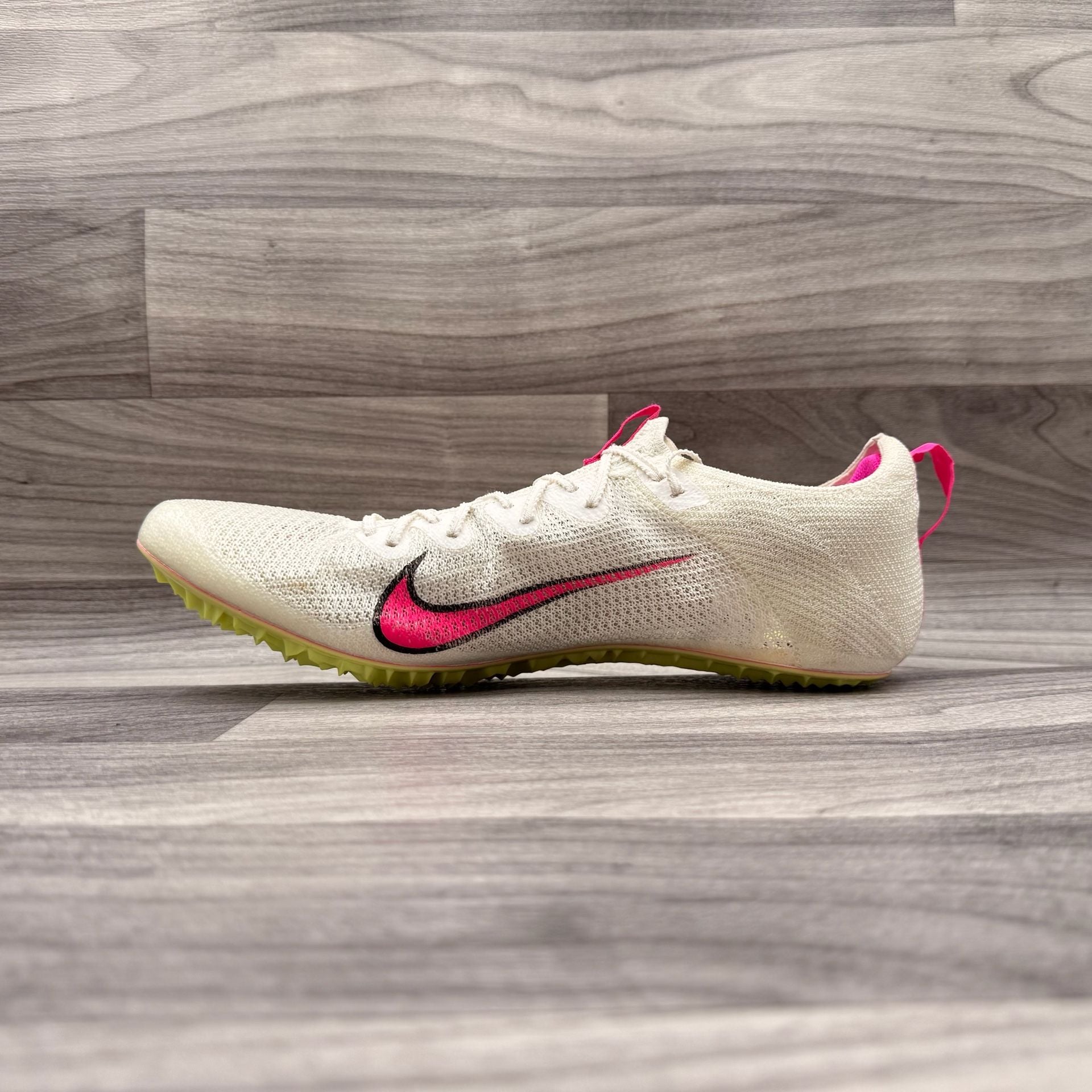 Nike Zoom Superfly Elite 2 Track Spikes Sail Fierce Pink CD4382-101 Size 15 12