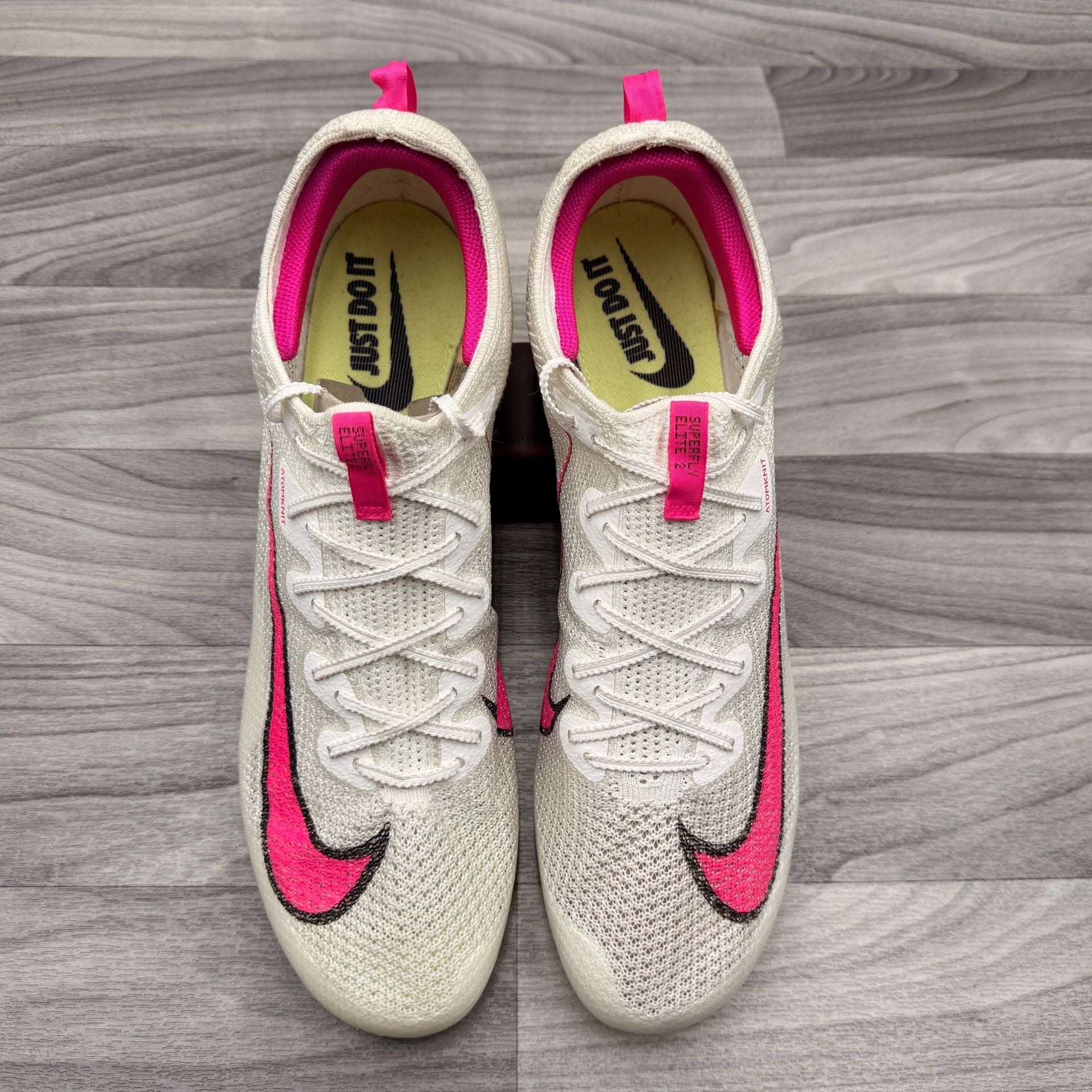 Nike Zoom Superfly Elite 2 Track Spikes Sail Fierce Pink CD4382-101 Size 15 13