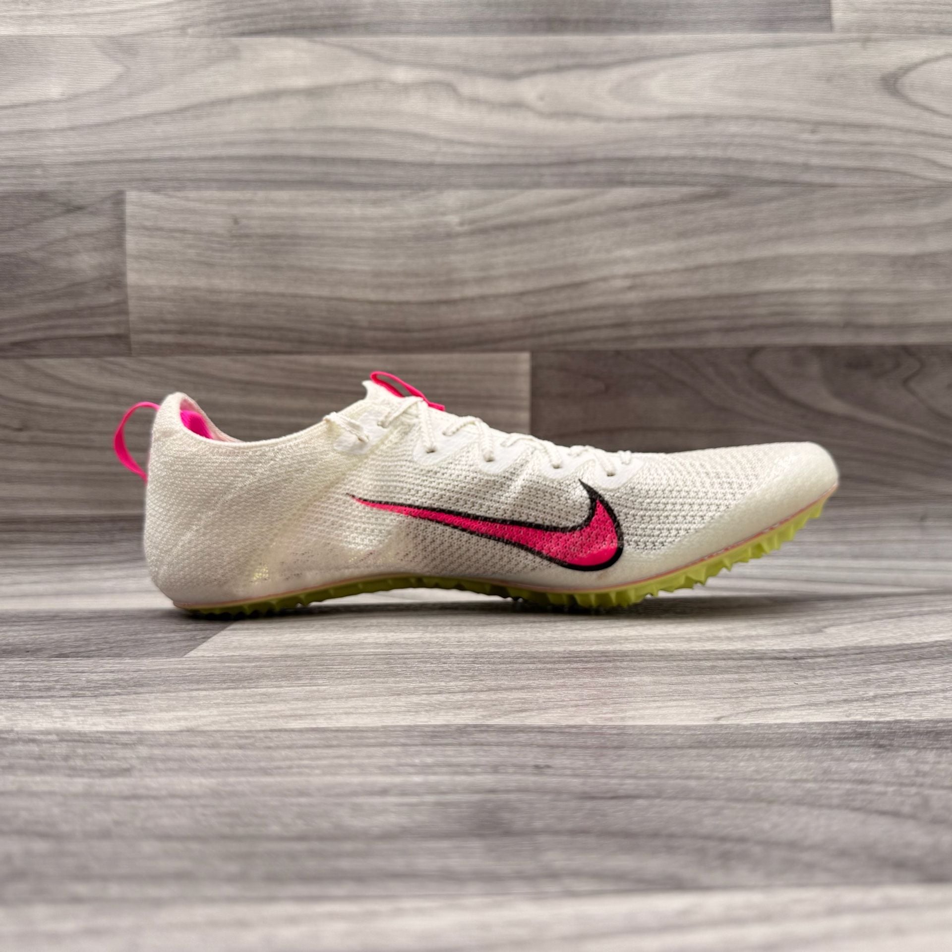Nike Zoom Superfly Elite 2 Track Spikes Sail Fierce Pink CD4382-101 Size 15 14