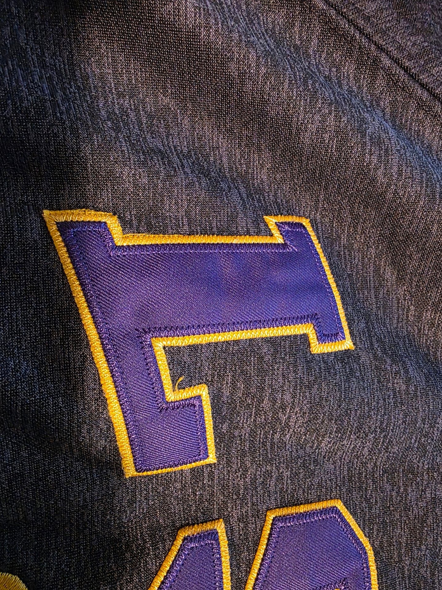 LSU Tigers Colosseum Charcoal Gray Hoodie Sweatshirt Size Medium 4