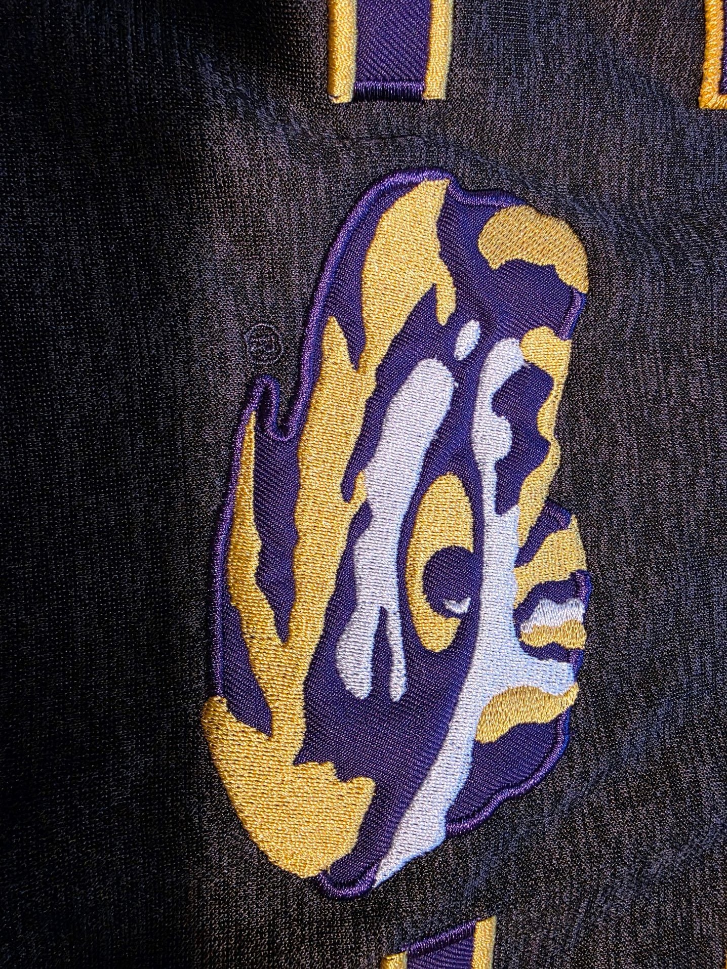 LSU Tigers Colosseum Charcoal Gray Hoodie Sweatshirt Size Medium 6