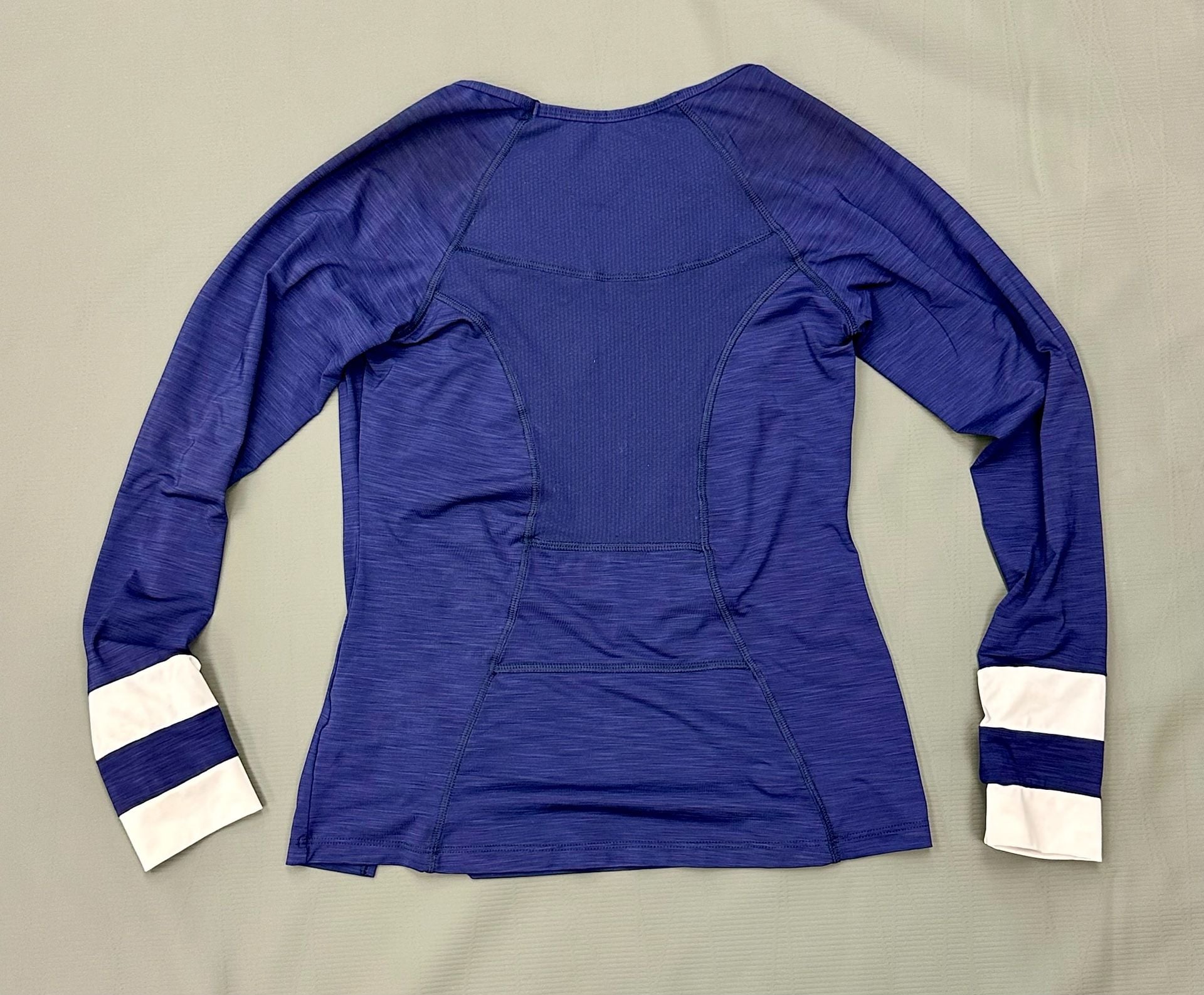 Eleven by Venus Williams Long Sleeve Athletic Shirt Blue Size S 3