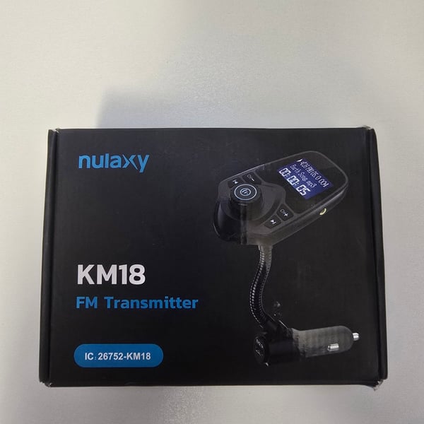 Nulaxy KM18 Wireless In-Car Bluetooth FM Transmitter