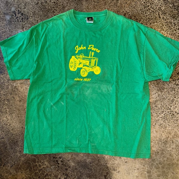 Vintage John Deere Model 620 Tractor Graphic T-Shirt XL