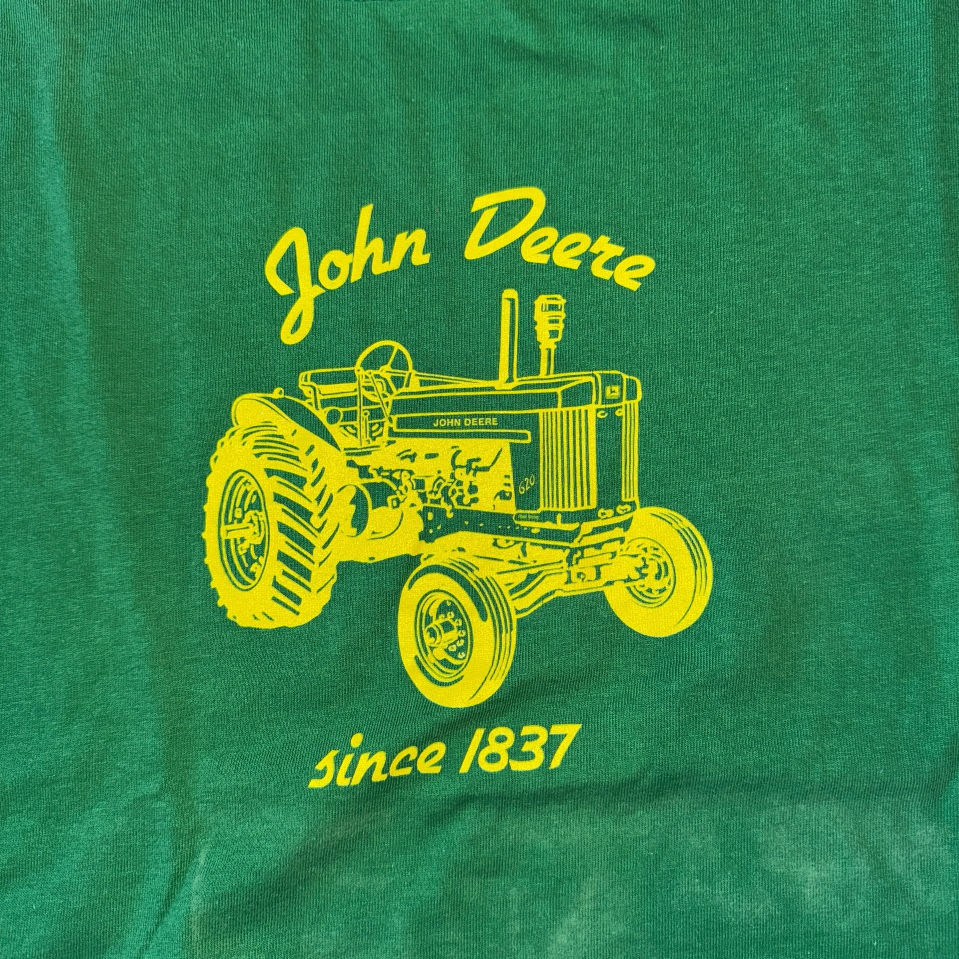 Vintage John Deere Model 620 Tractor Graphic T-Shirt XL 3