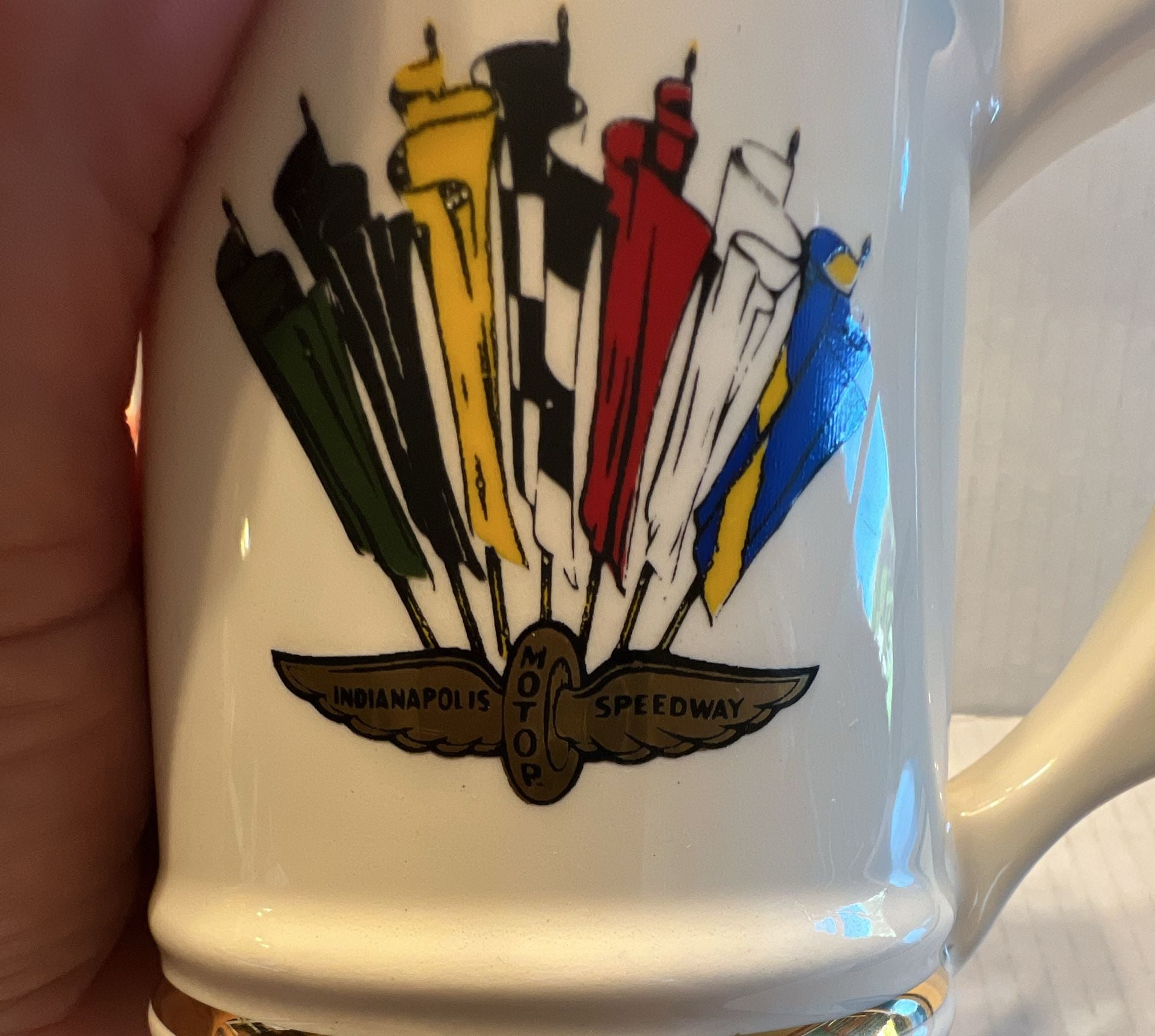 Indianapolis 500 Motor Speedway Ceramic Beer Stein Mug 2