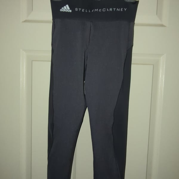 Adidas by Stella McCartney Climalite Athletic Leggings Tights Black XS