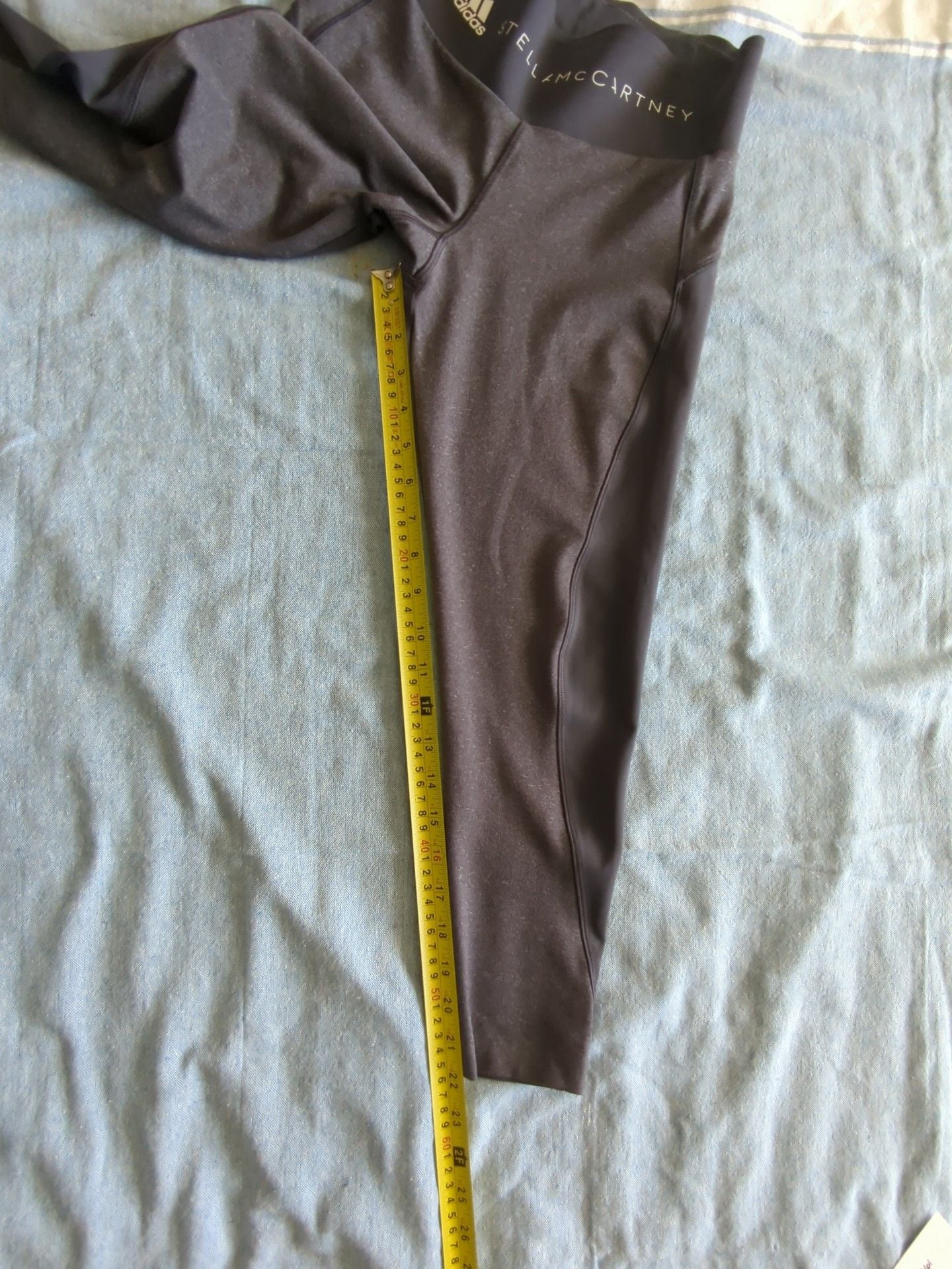 Adidas by Stella McCartney Climalite Athletic Leggings Tights Black XS 11