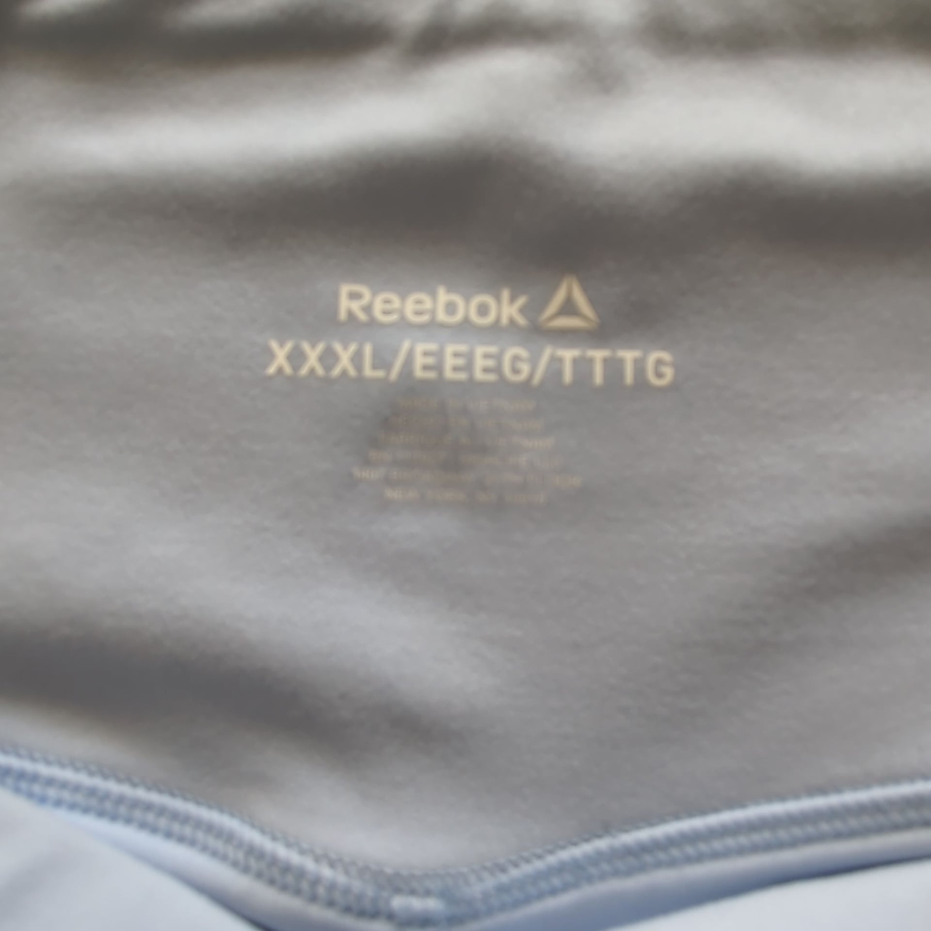 Reebok Light Blue Athletic Skort with Built-In Shorts and Pockets XXXL 6