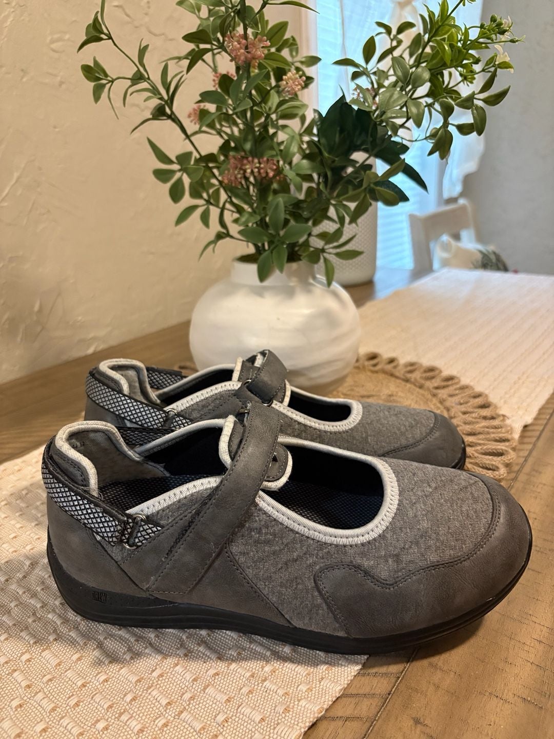 Drew Buttercup Mary Jane Sneaker Grey Combo 8