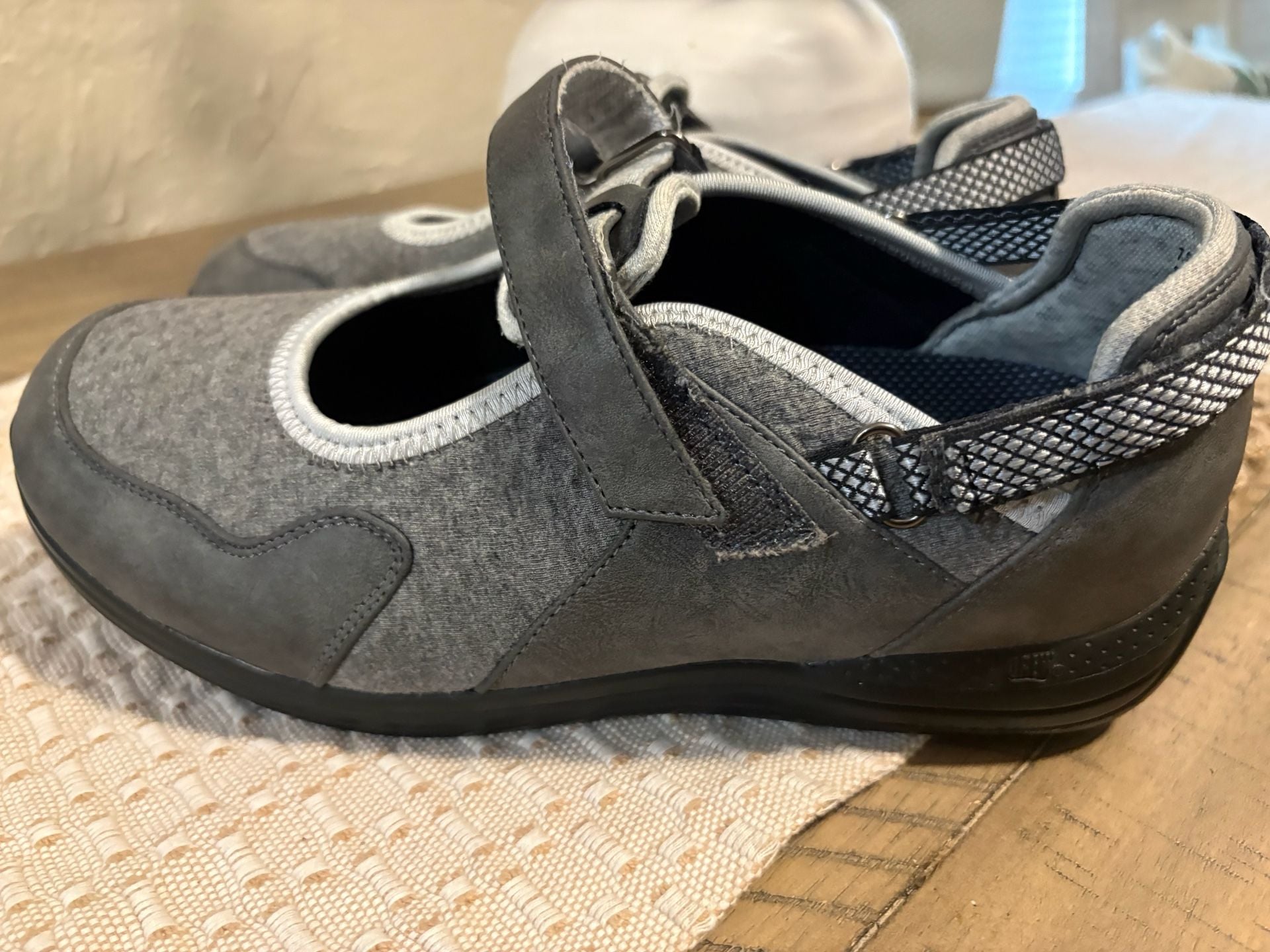 Drew Buttercup Mary Jane Sneaker Grey Combo 13
