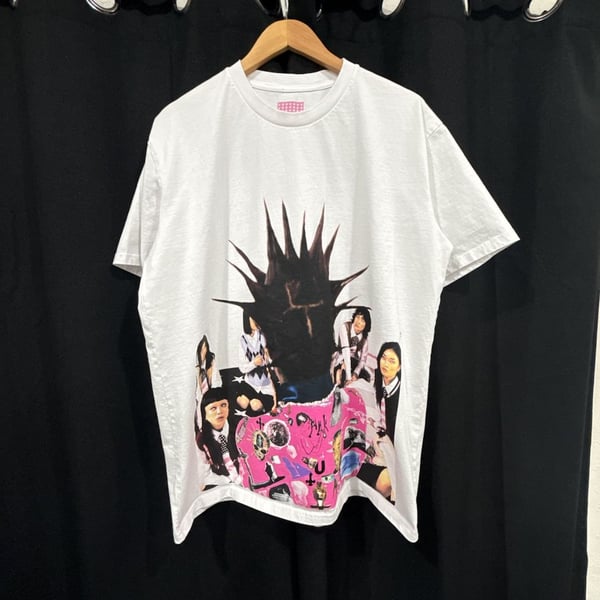 Lil Uzi Vert Pink Tape Tour Graphic Print White Cotton T-Shirt Size XL