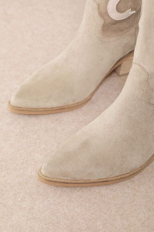 Bowie Cowboy Beige Knee High Western Boots Womens New 10