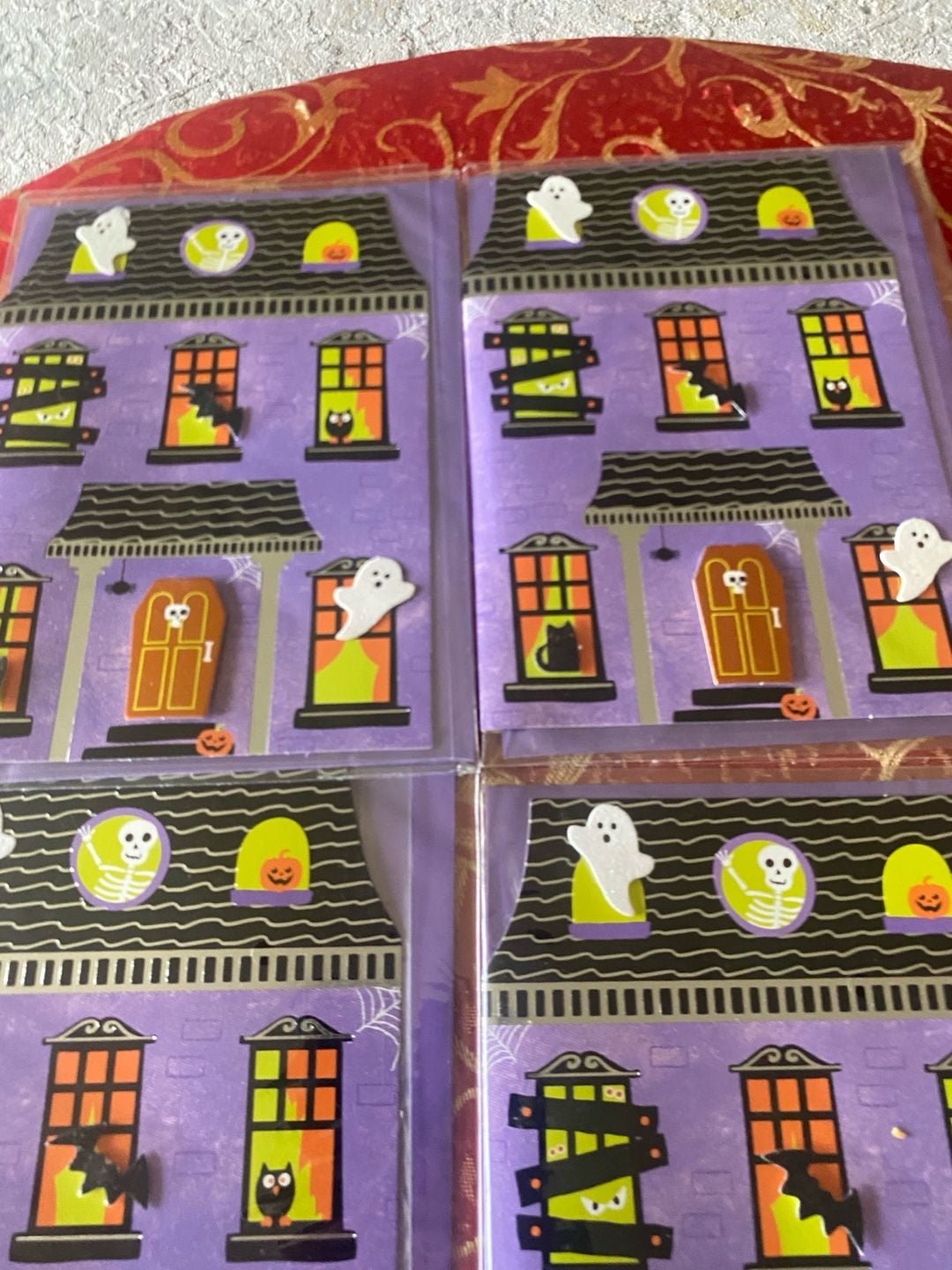 Voila Halloween Greeting Cards and Autumn Fall Greeting Cards Assortment Set 1