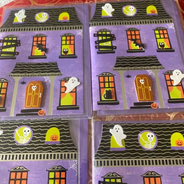 Voila Halloween Greeting Cards and Autumn Fall Greeting Cards Assortment Set