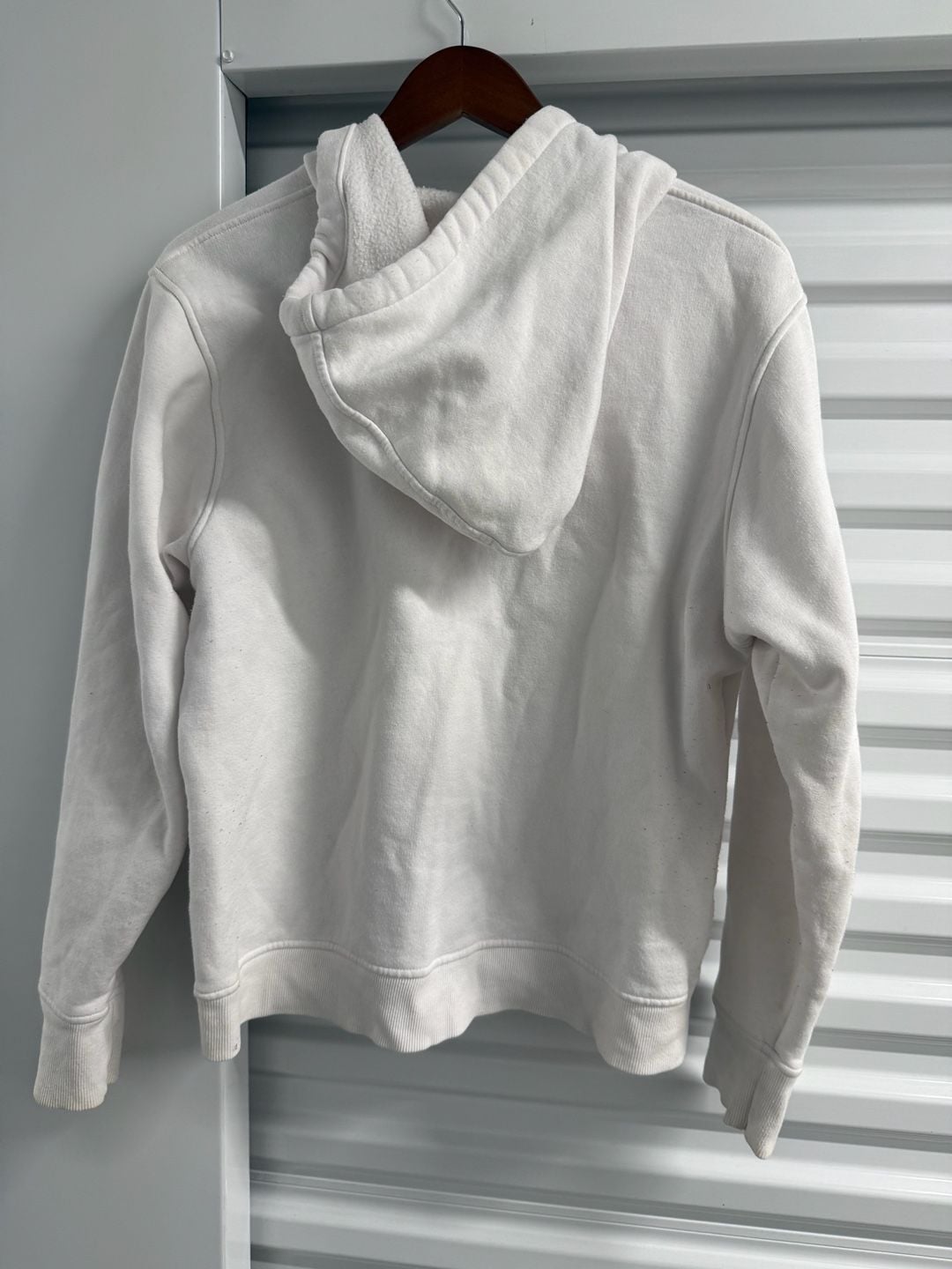 True Religion White Zip-Up Hoodie with Horseshoe Logo Size XL 7