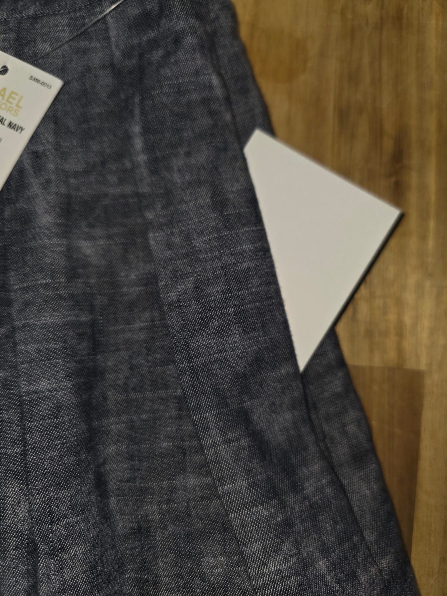 Michael Michael Kors Pleated Skirt Denim Size 8 8