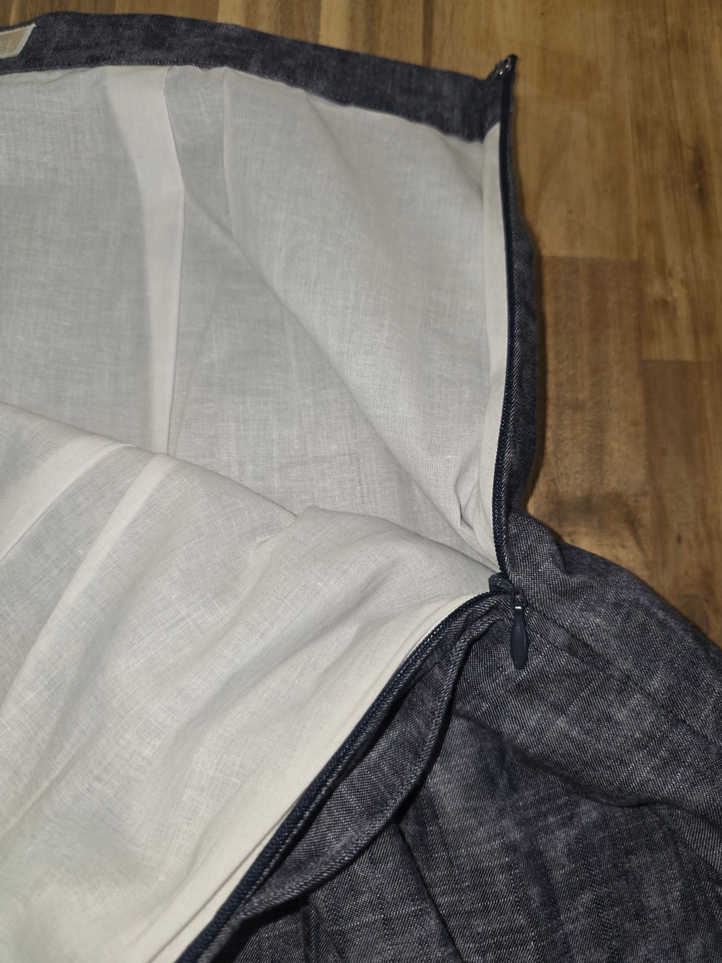 Michael Michael Kors Pleated Skirt Denim Size 8 9