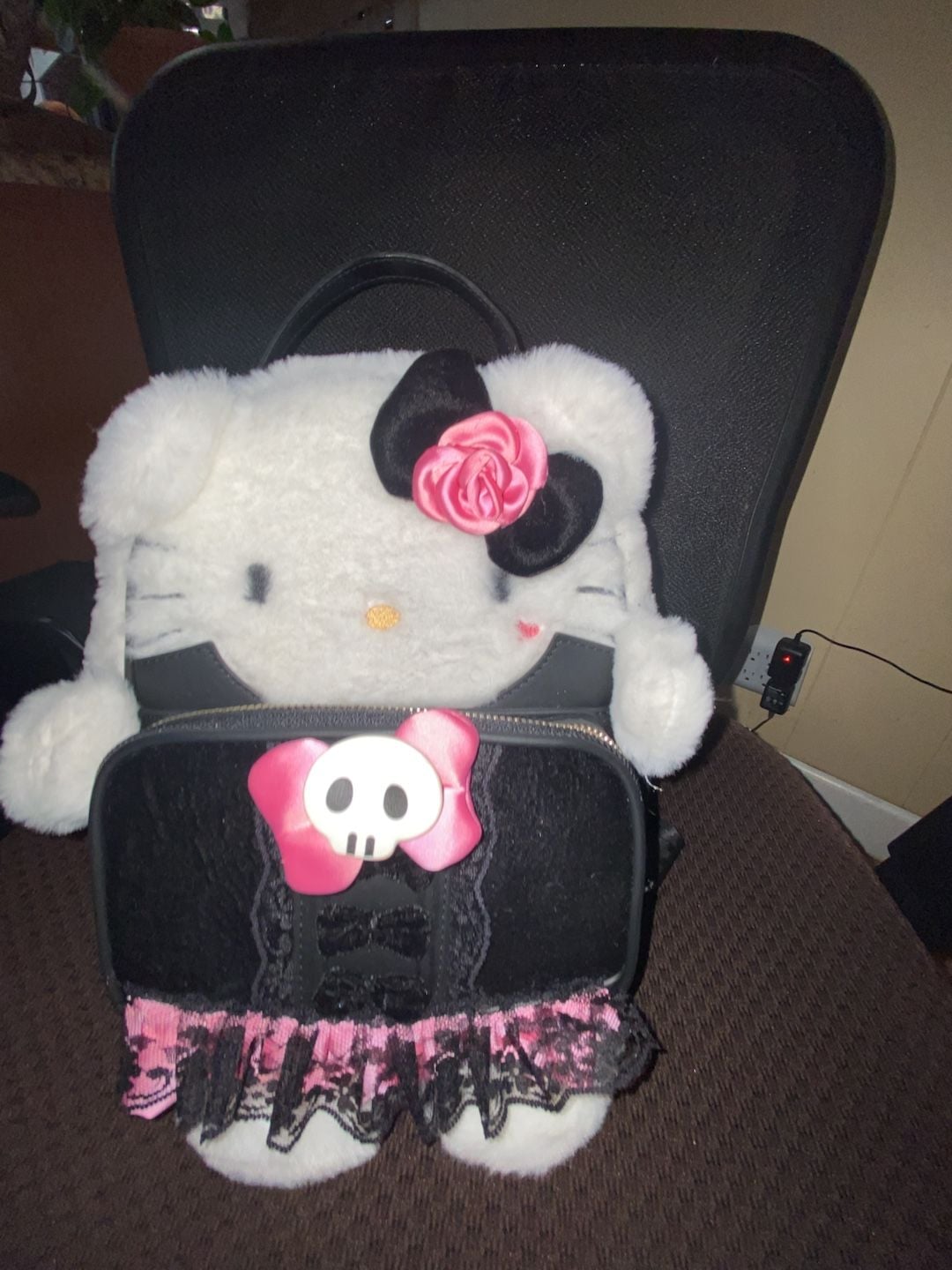 Sanrio Hello Kitty Halloween Lace Figural Plush Mini Backpack BoxLunch Exclusive 4