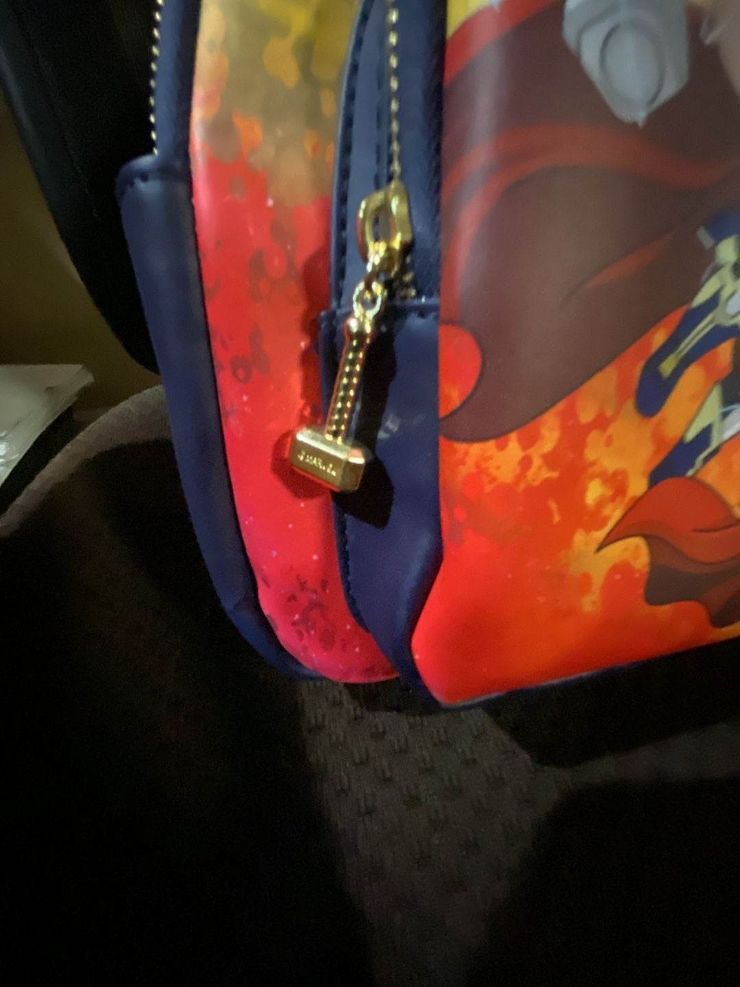 Loungefly Marvel Thor: Love and Thunder Chibi Mighty Thor & Thor Mini Backpack 4