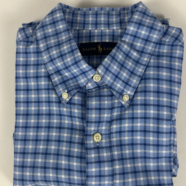 Polo Ralph Lauren Plaid Button Shirt Mens L