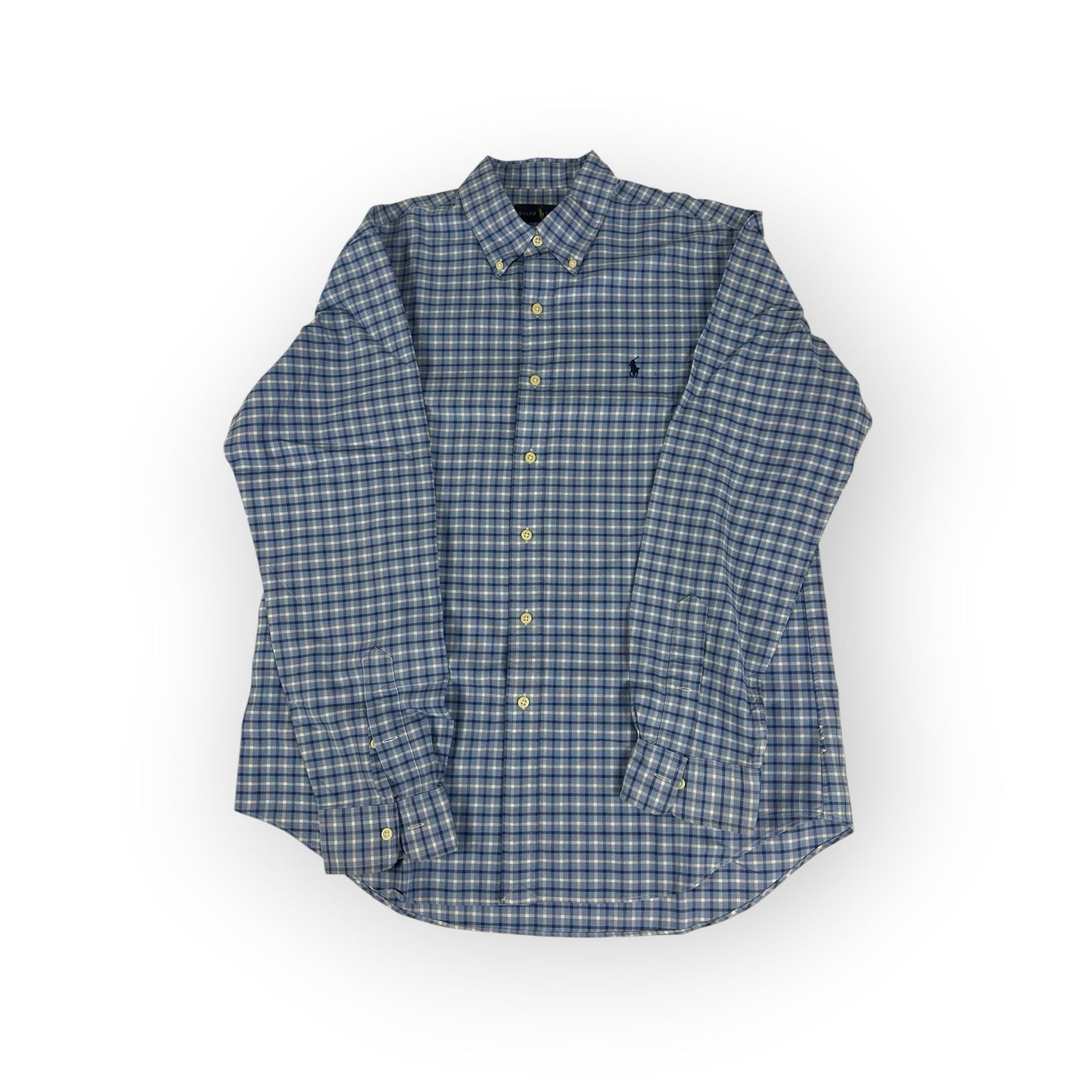 Polo Ralph Lauren Plaid Button Shirt Mens L 3