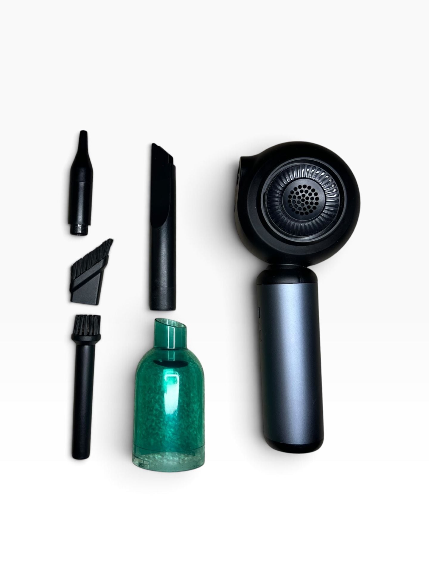 4-in-1 Cordless Handheld Vacuum and Compressed Air Duster with Brushless Motor and Attachments 7