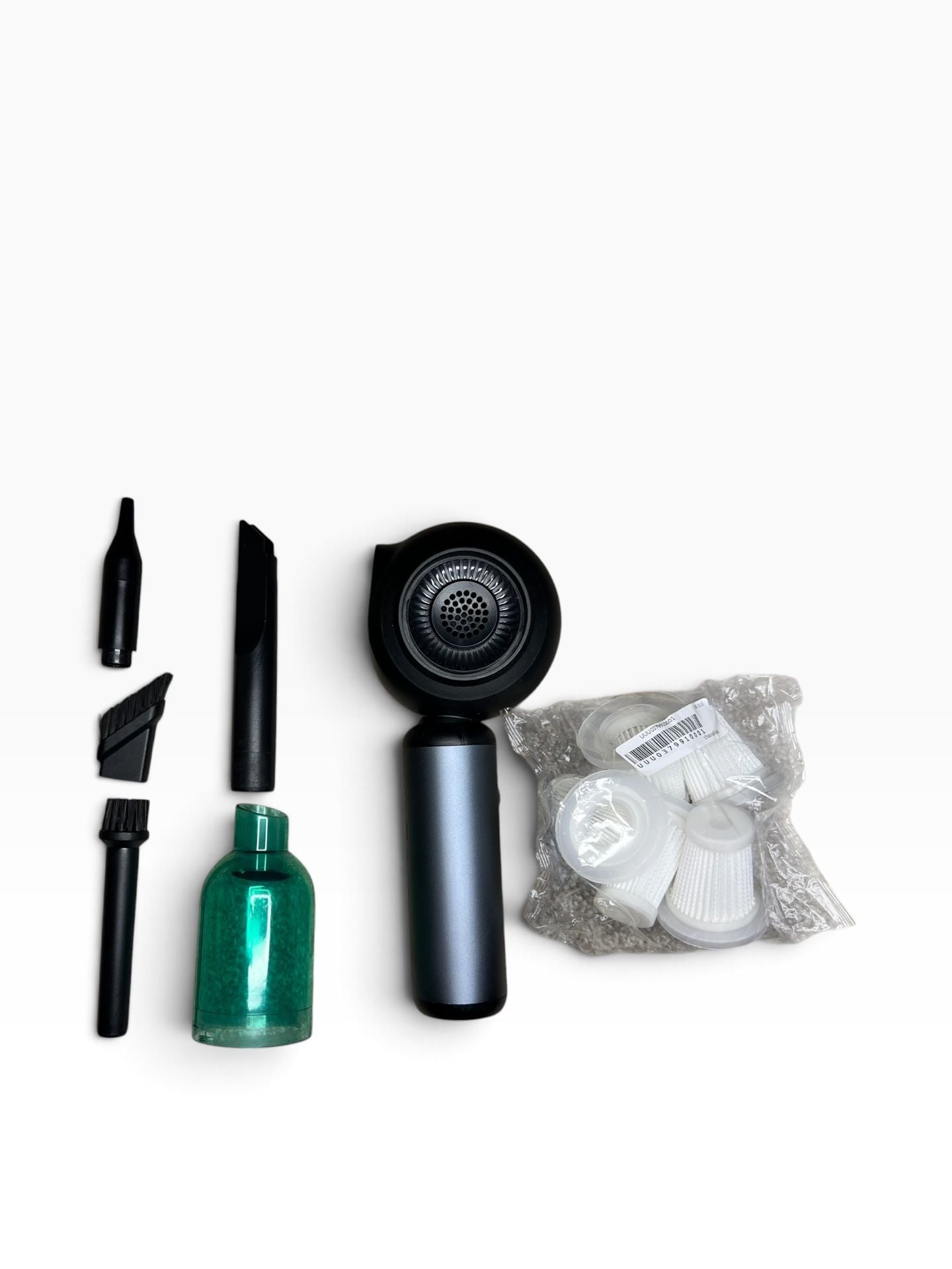 4-in-1 Cordless Handheld Vacuum and Compressed Air Duster with Brushless Motor and Attachments 8